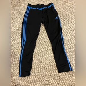 Adidas soccer pant joggers, L